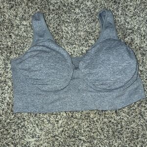Zone Pro Heather Gray Women's Bra